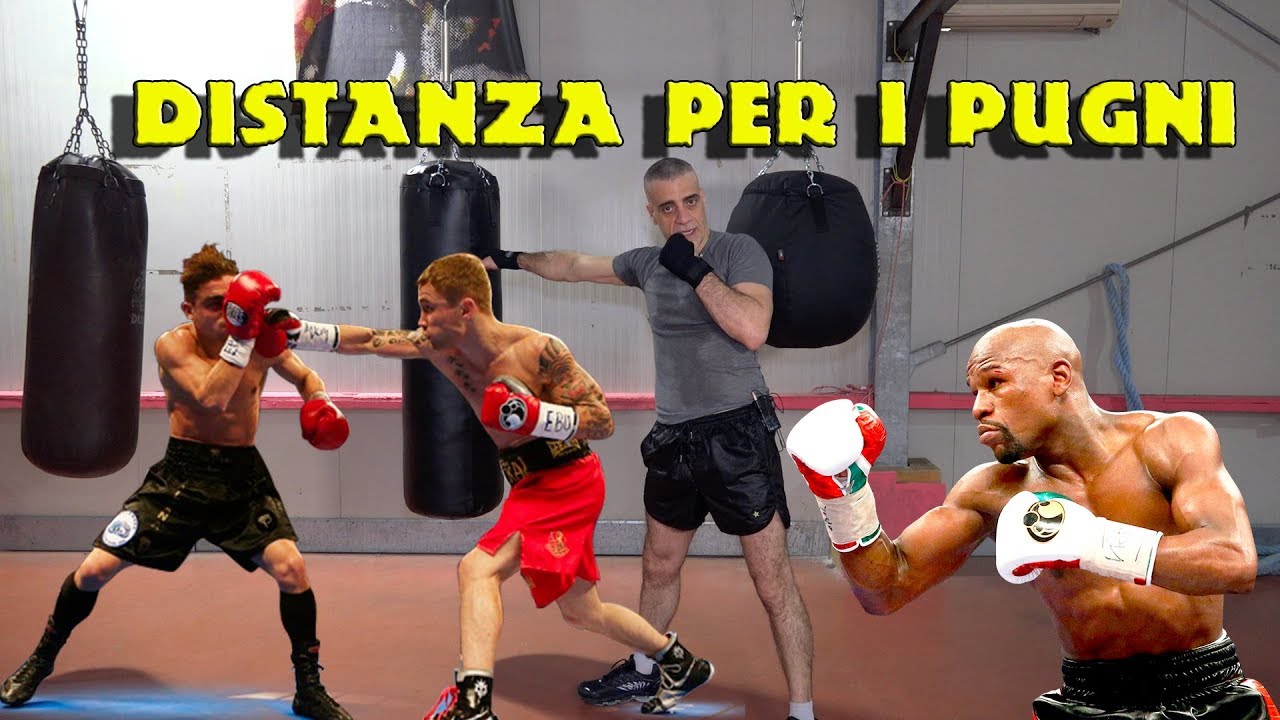 Distanza per dare ed evitare i colpi nella boxe