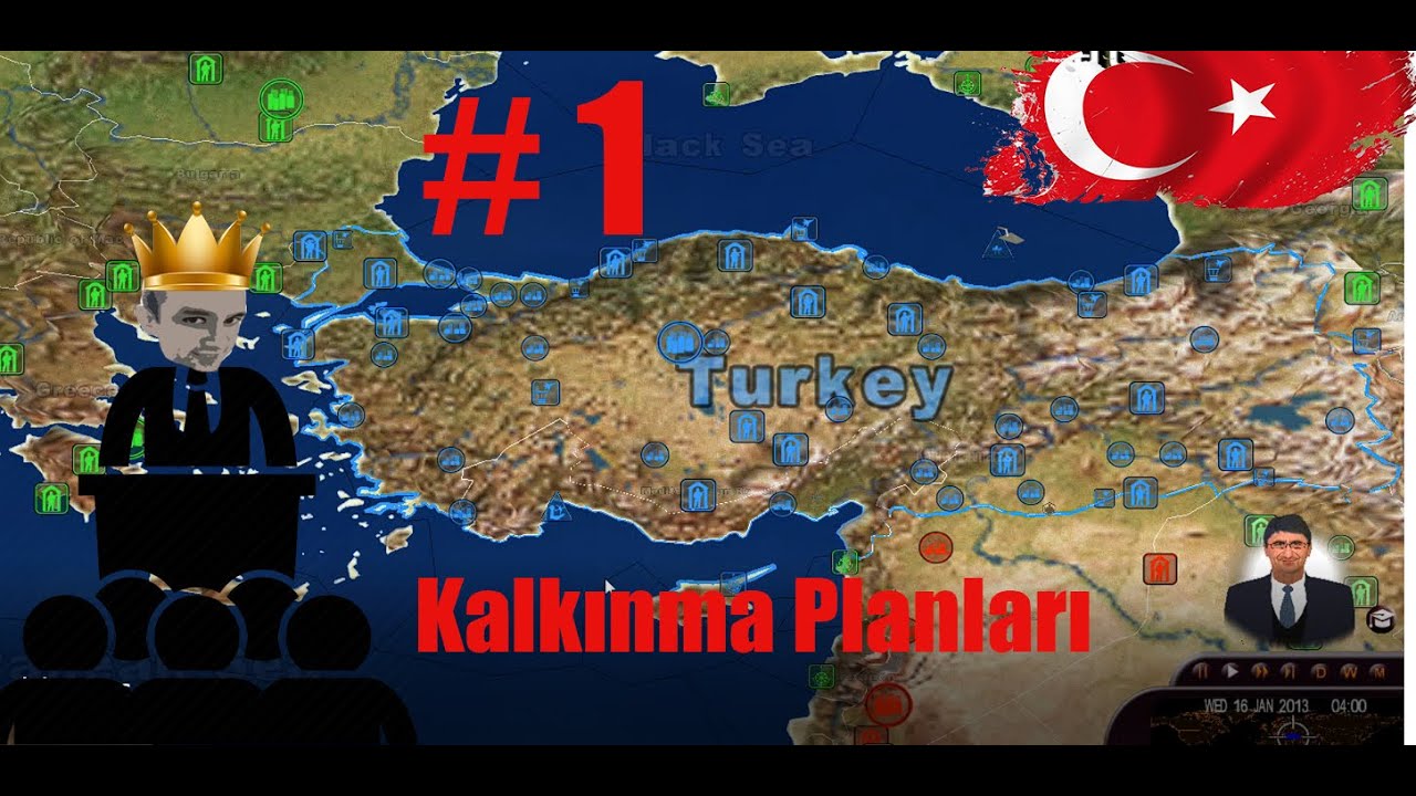 Türkiye'ye Cumhurbaşkanı oldum (Bölüm 1)-  Ülke Yönetme Oyunu (Masters Of The World)