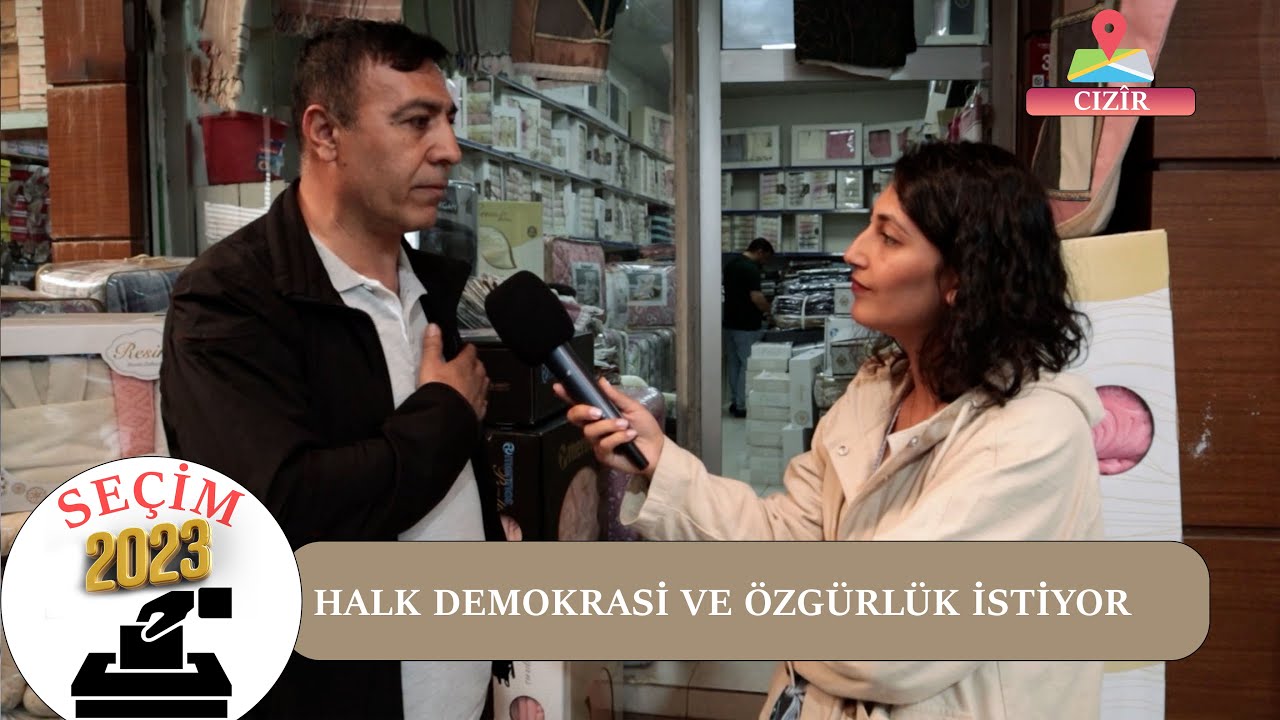 HALK DEMOKRASİ VE ÖZGÜRLÜK İSTİYOR - CIZÎR
