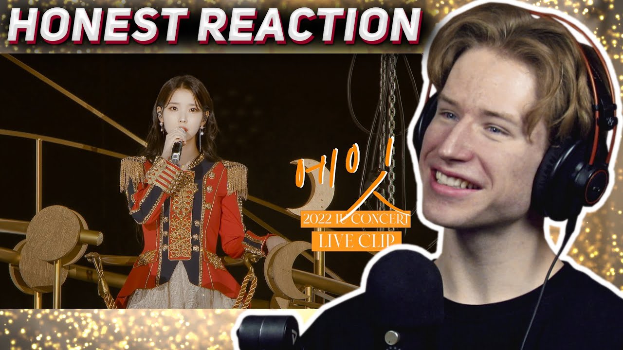 HONEST REACTION to [IU] 'eight' Live Clip (2022 IU Concert 'The Golden Hour : Under The Orange Sun')