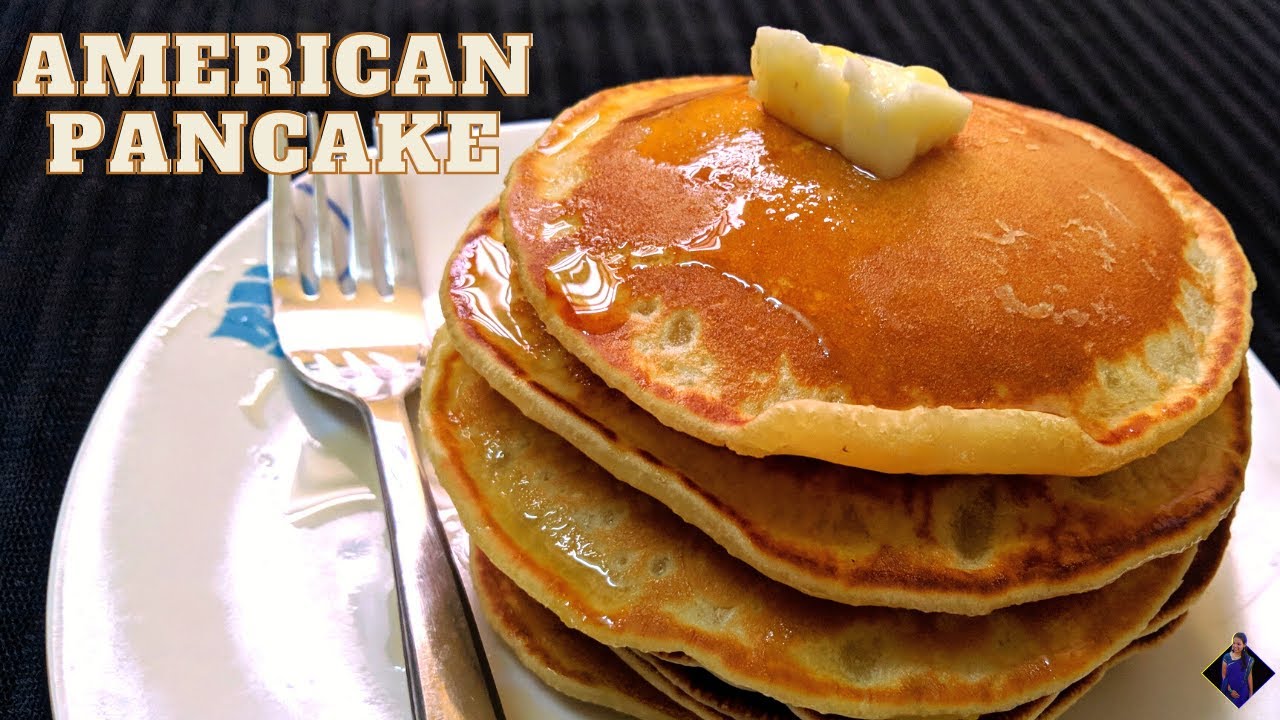 American Pancake Recipe | Soft & Fluffy | Easy Breakfast Recipe | Anusri's diary