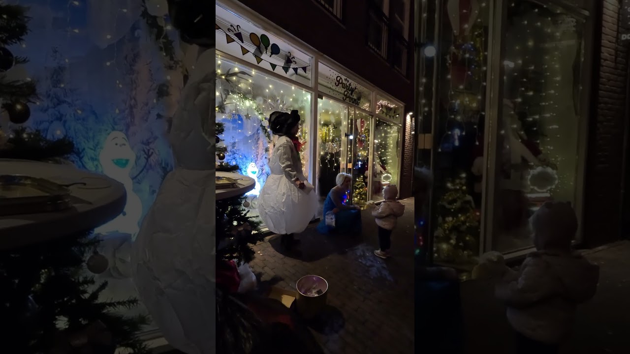 Lichtjesavond in Zoetermeer. Welke etalage gaat winnen? 