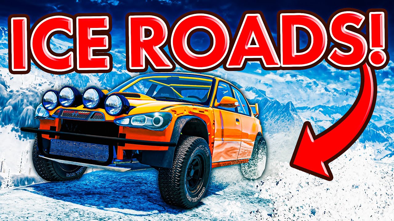 DANGEROUS Ice Roads! | BeamNG Multiplayer w/ @CamodoGaming & @Neilogical