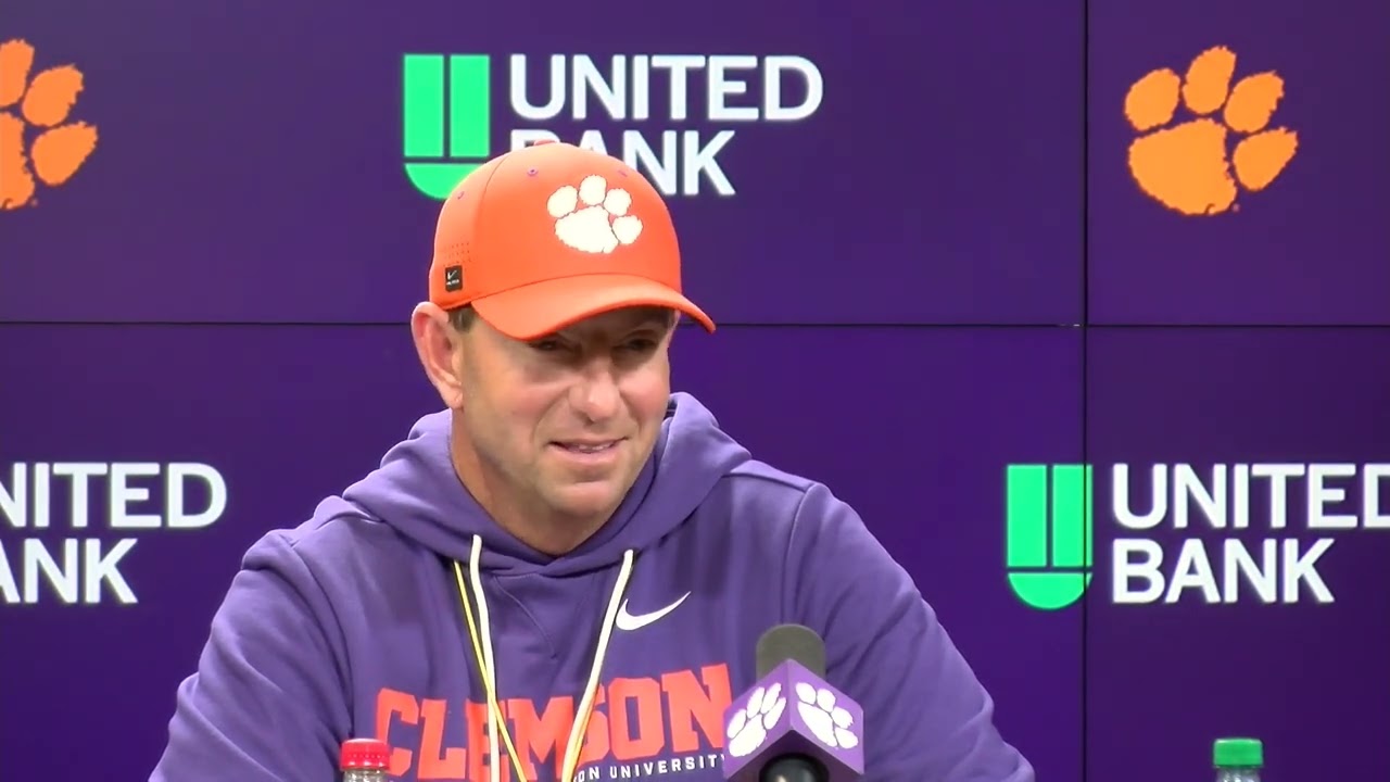 Dabo Swinney talks 2026 Tigers going into spring practice, pt. 3