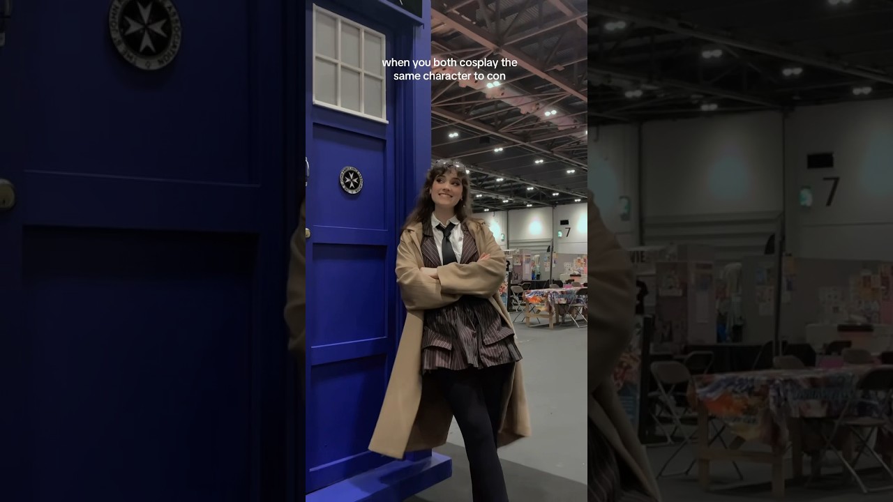 Doctor who cosplays megacon London comic con - tenth doctor drwho #meme #doctorwho