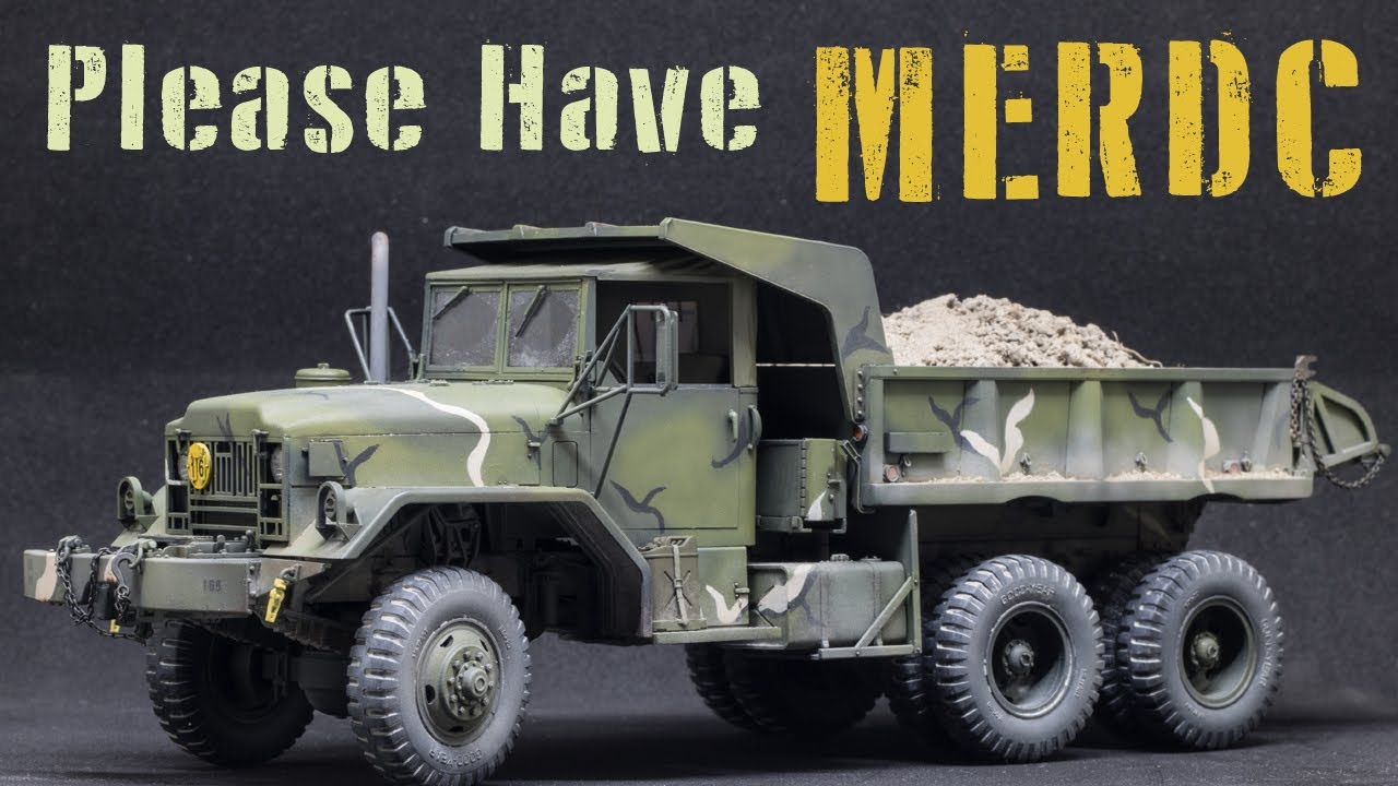 Давайте построим самосвал MERDC! (AFV Club M51A2, 1/35)