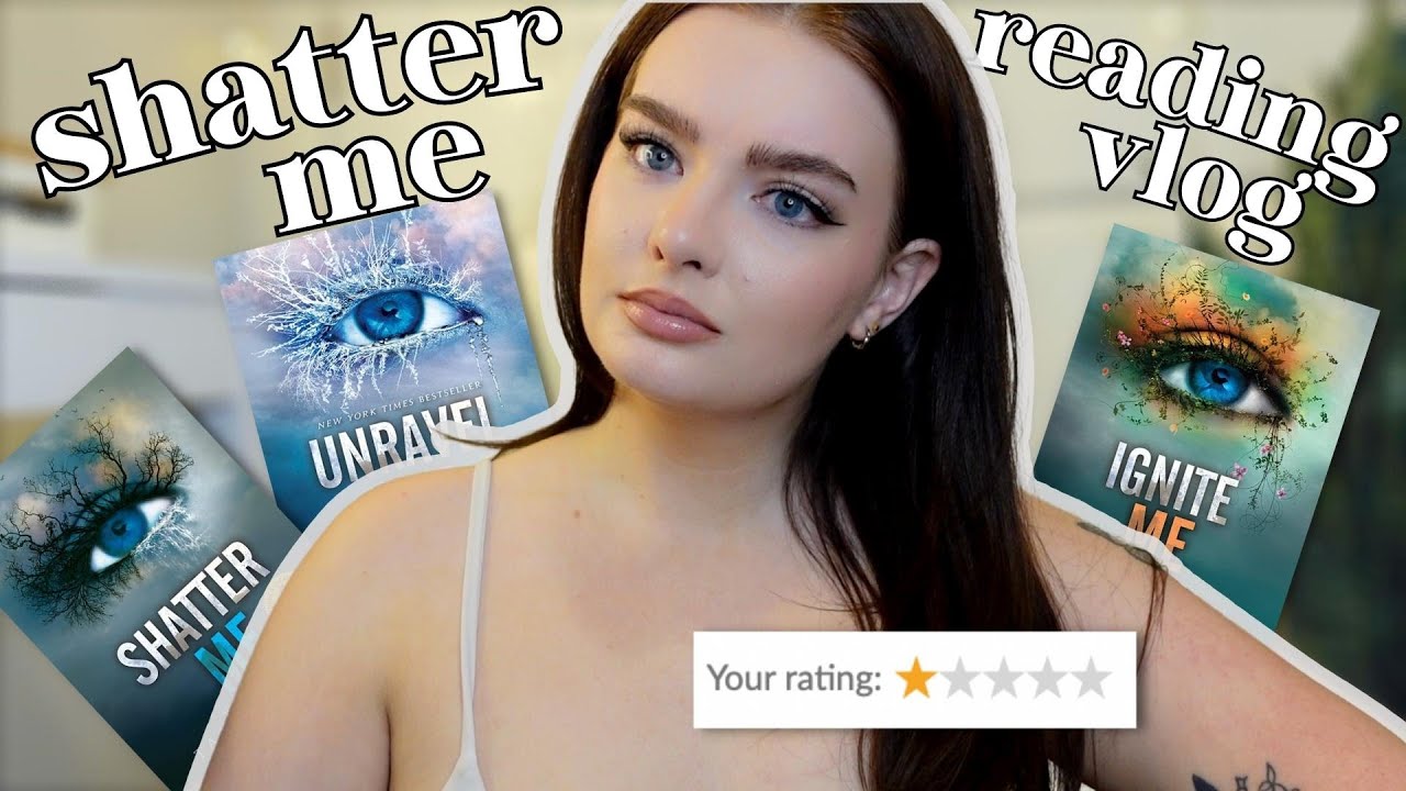 i finally read the SHATTER ME series... 👀 📖 *spoiler reading vlog*