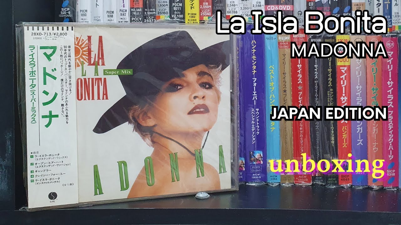 [UNBOXING] Madonna – La Isla Bonita Super Mix (Japan Edition)