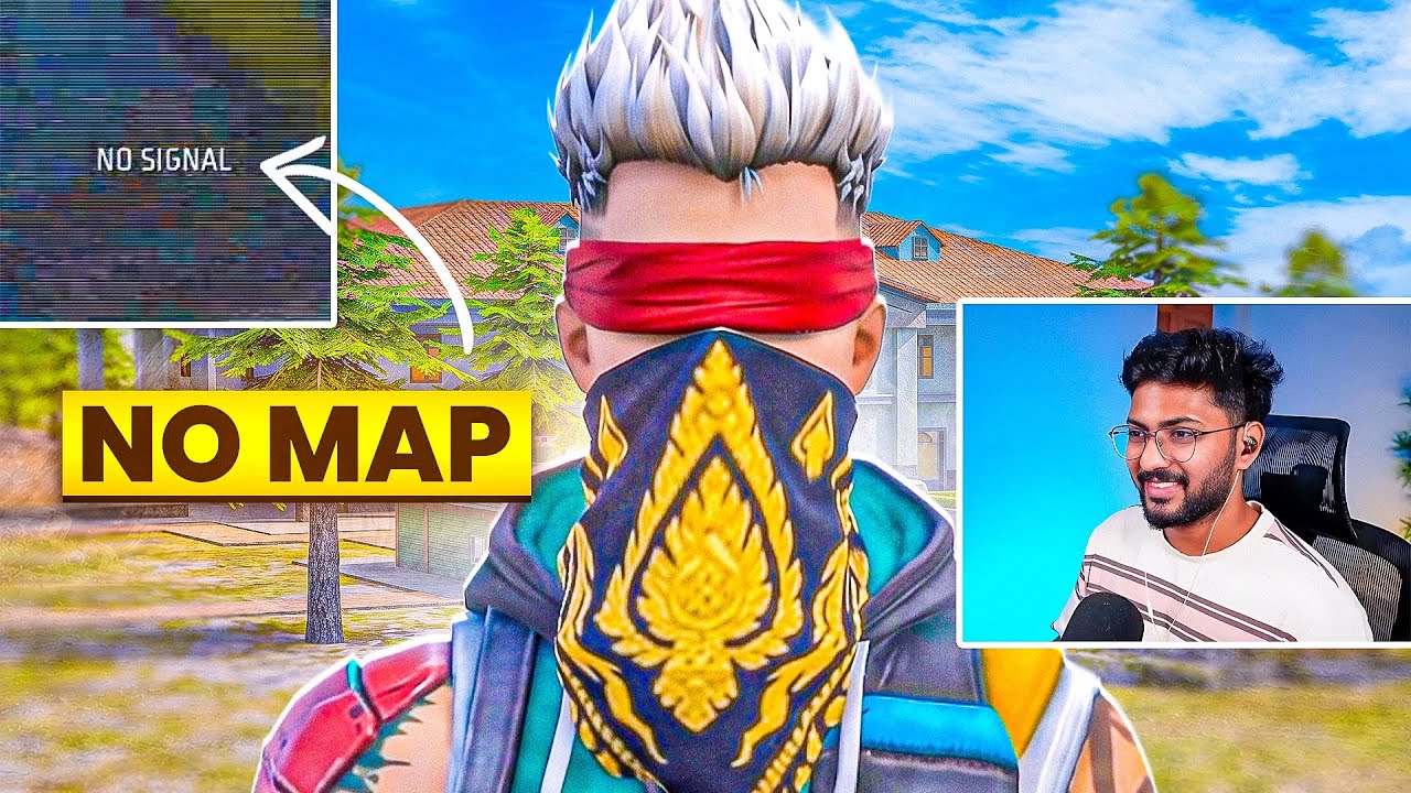 WE LOST SOMEWHERE IN ZONE..?? 😭🙏 NO MAP CHALLENGE IN FF 🔥 - FreeFireTelugu - MBG ARMY