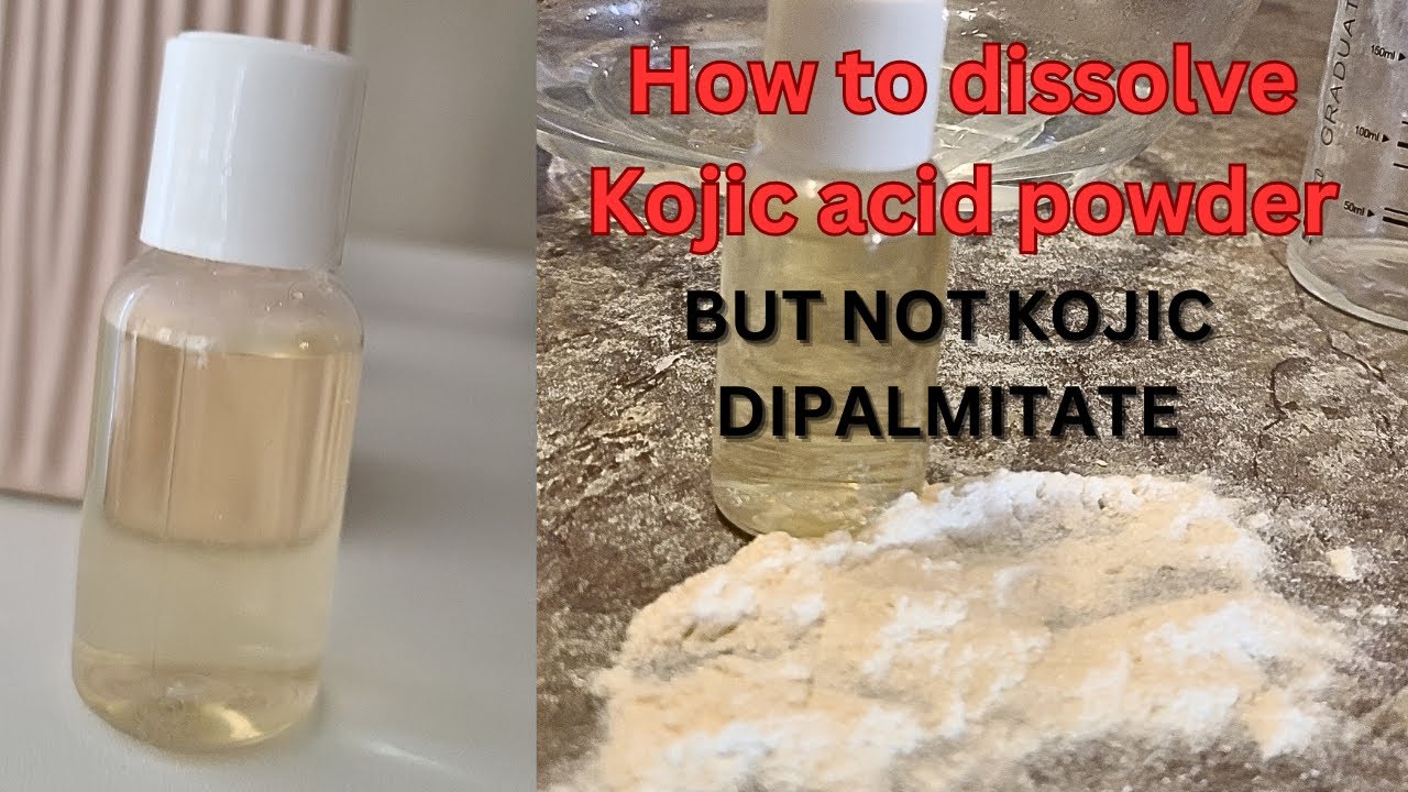 Как приготовить сыворотку с койевой кислотой дома для осветления кожи