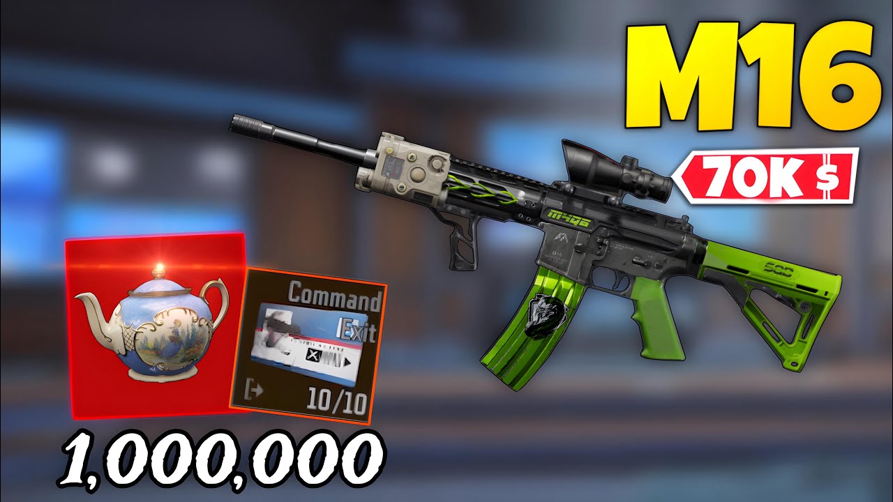 70k M16 Carbine Got Amazing Loot in TV Station Arena Breakout S4