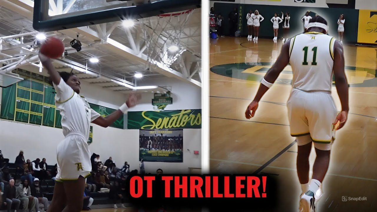 🔥 OVERTIME THRILLER! KEION GRIFFIN & ANTWAN HINTON COMBINE FOR 52 PTS | Taft vs Walnut Ridge