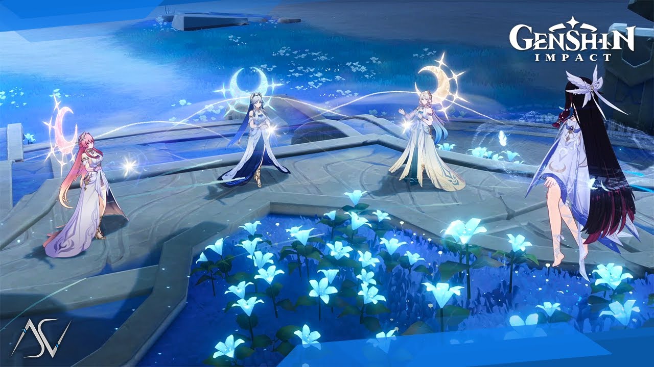 The Three Moon Sisters Help Columbina Return to Teyvat | Genshin Impact