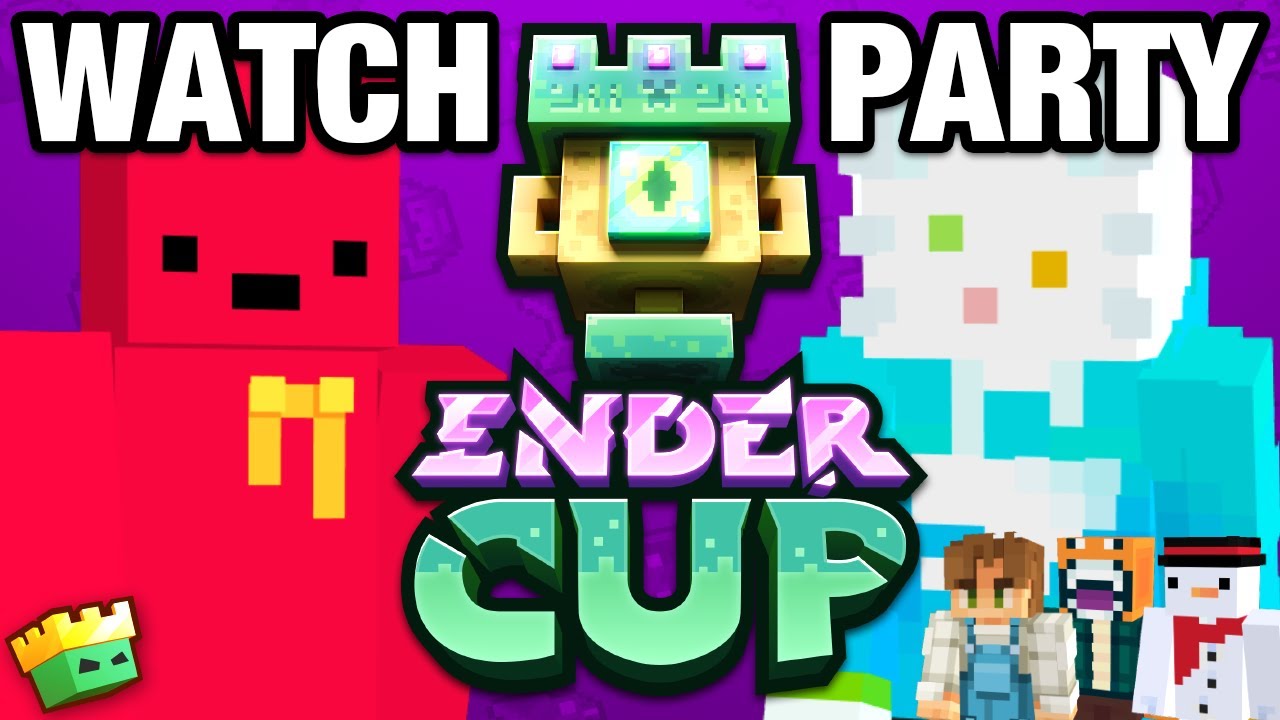 Minecraft x MCC Ender Cup Watch Party w/ Mysticat & Pals!