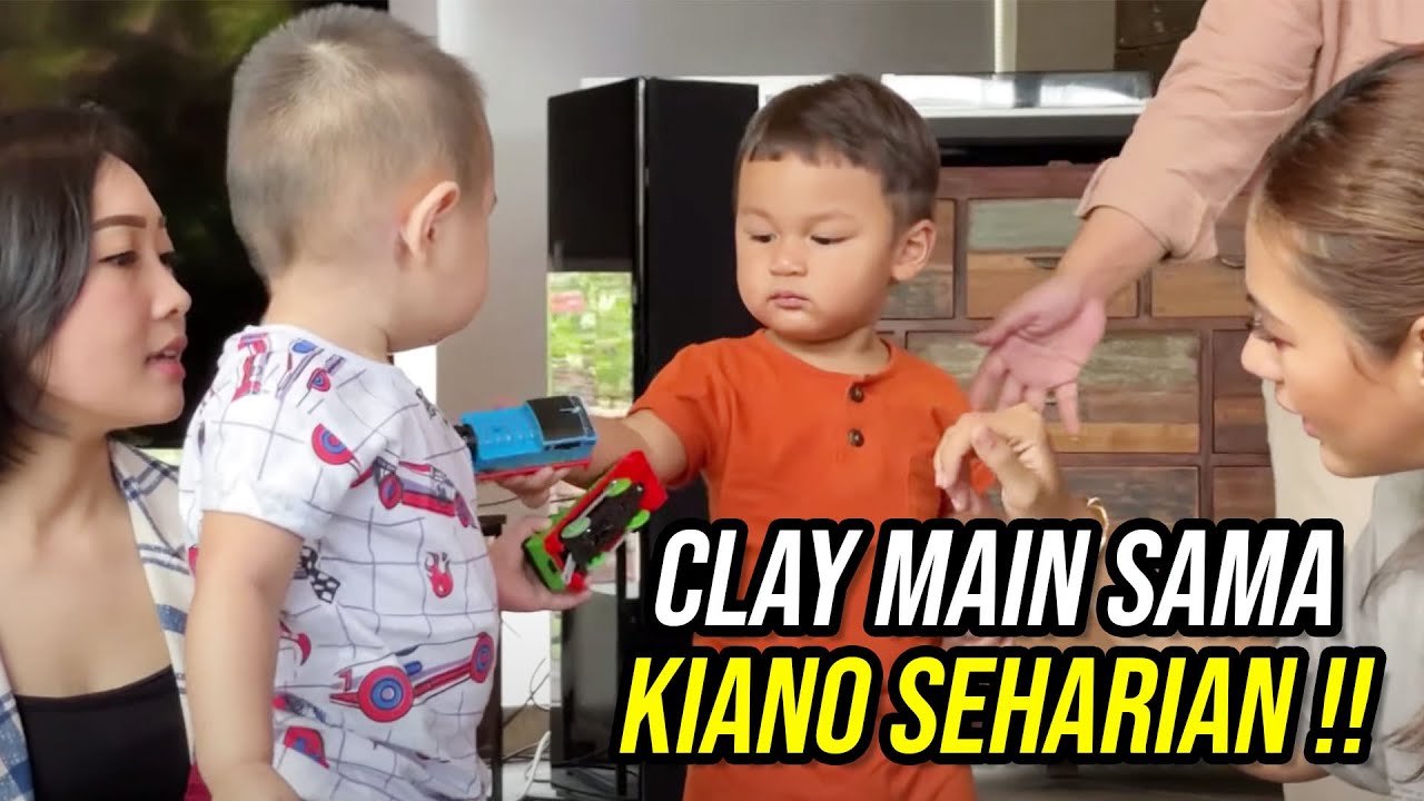 CLAY SEHARIAN MAIN SAMA KIANO !! DUA BAYI GEMOY BERSATU !! (PART 2)