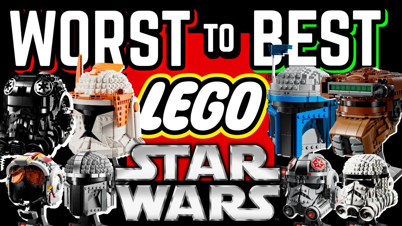 EVERY LEGO Star Wars Helmet Collection Set RANKED (as of 2025)