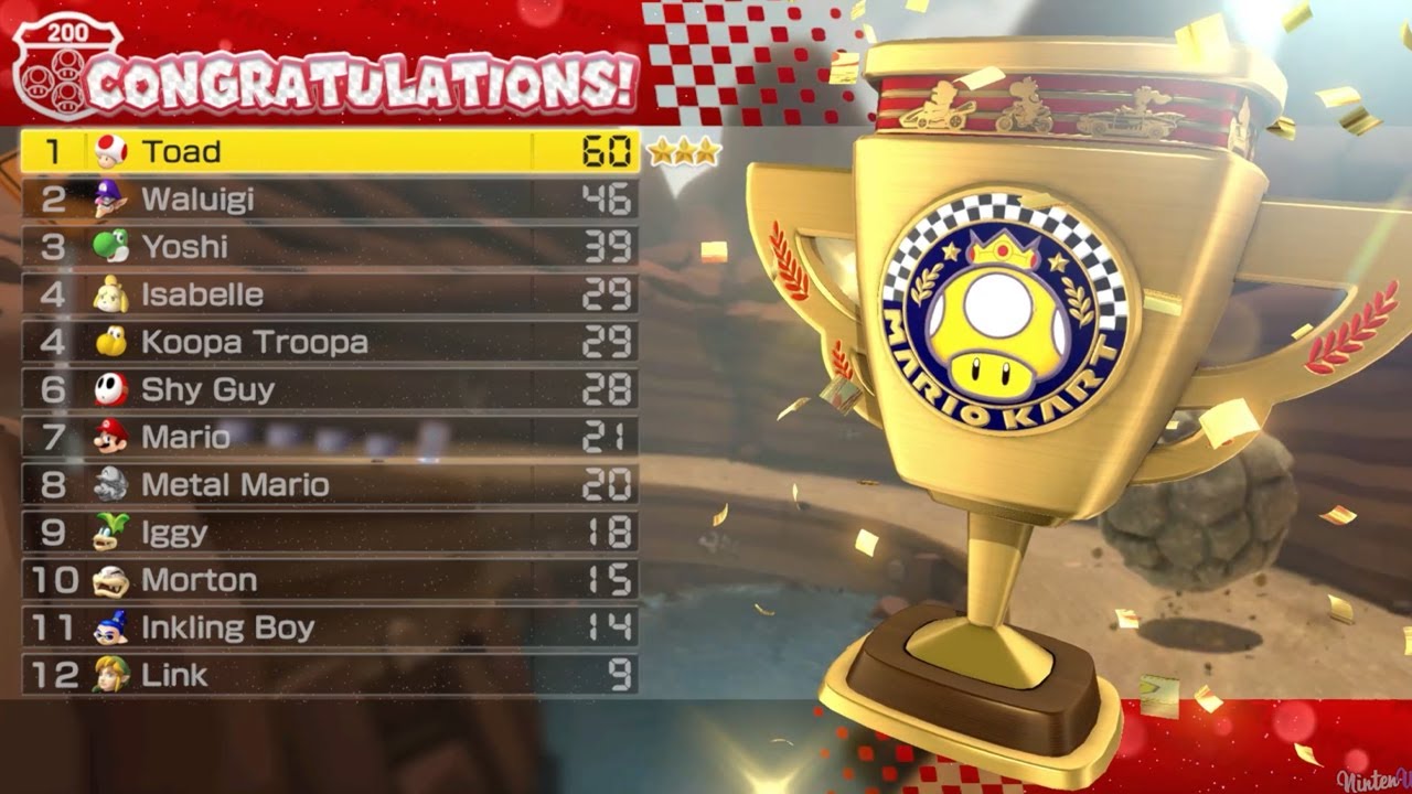Mario Kart 8 Deluxe - Golden Dash Cup 200cc (3 Star Rank)