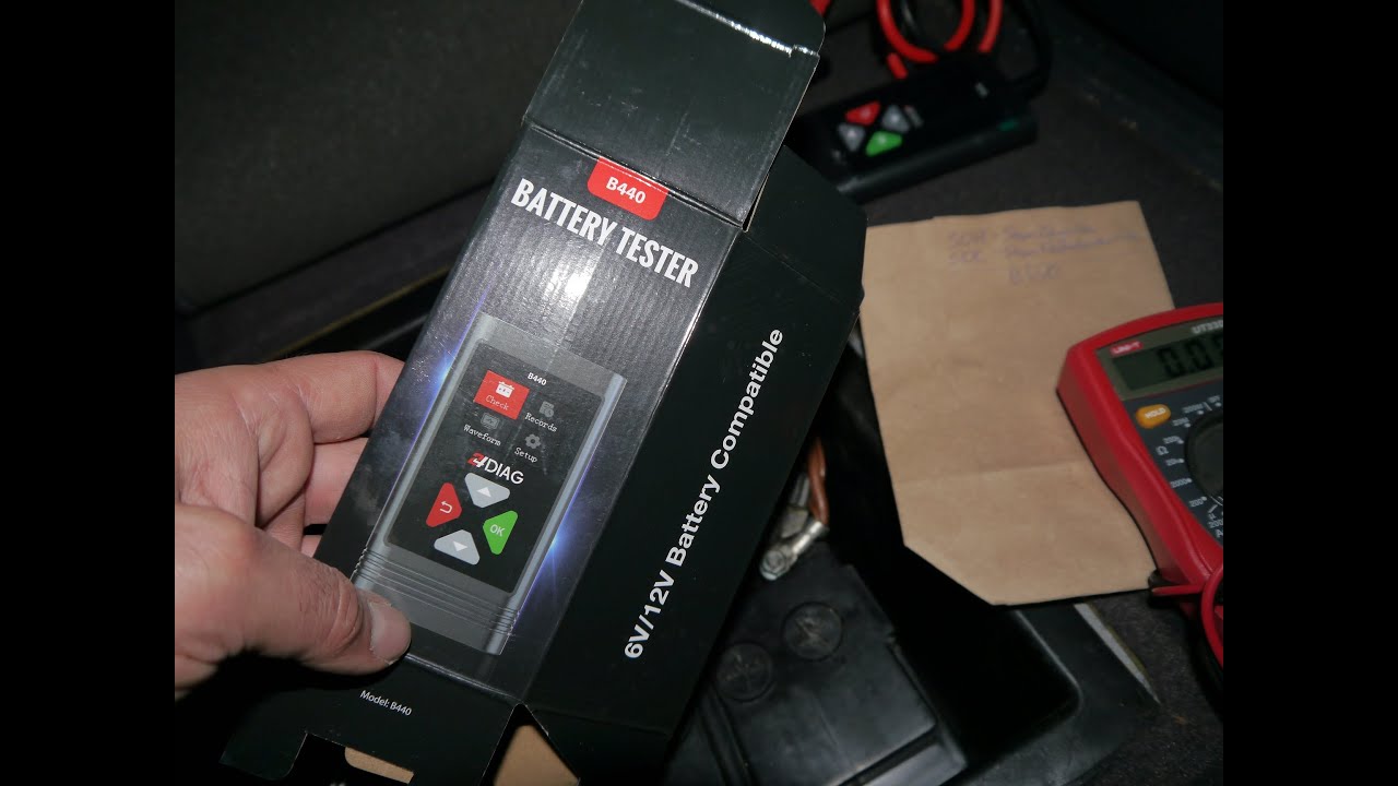 #miernik #b440 TESTER DO AKUMULATOR&Oacute;W BATERII 6V 12V B440 opinia recenzja