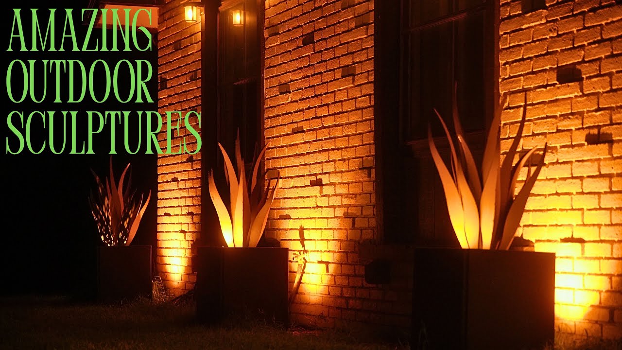 Desert Steel | A VERY Cool Outdoor Landscape Sculptures Option