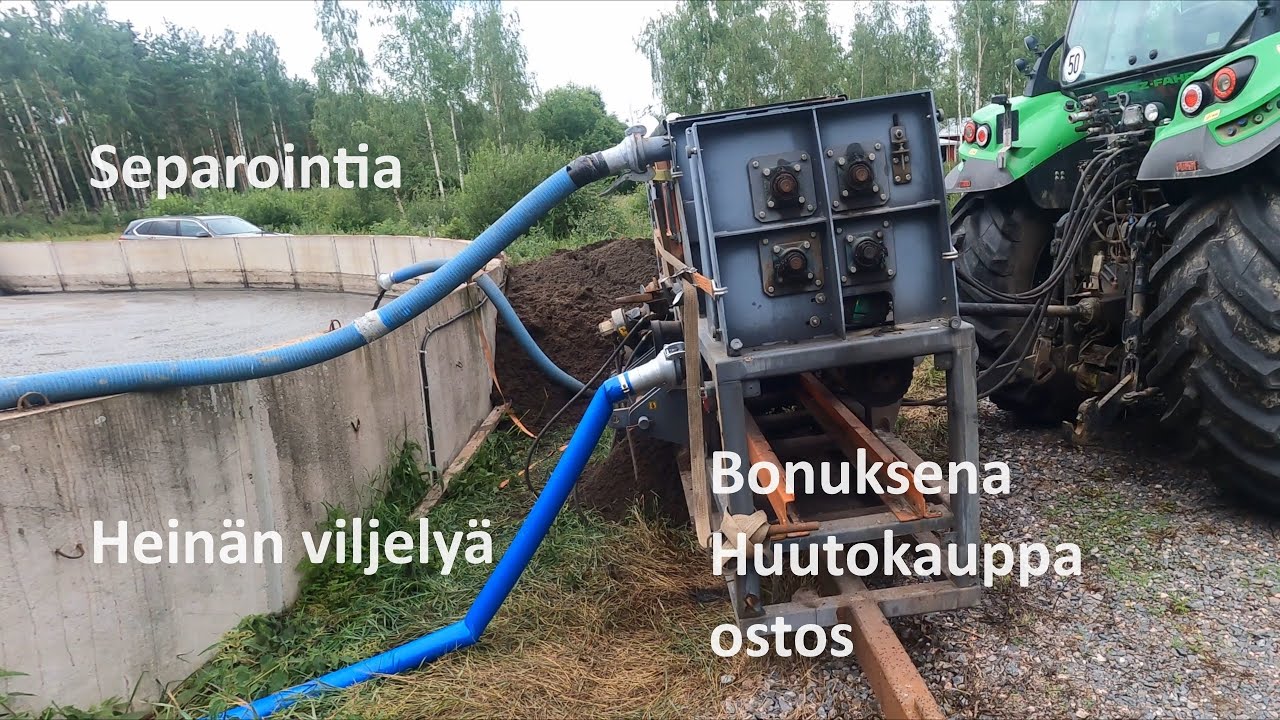 Separointia, Heinänviljelyä ja bonuksena Huutokauppa ostoksia