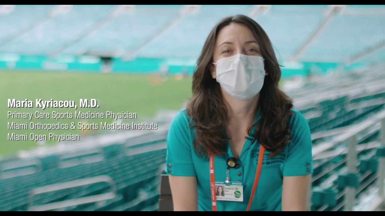 Baptist Health&rsquo;s Sports Medicine Physicians Tend to Tennis Players at Miami Open