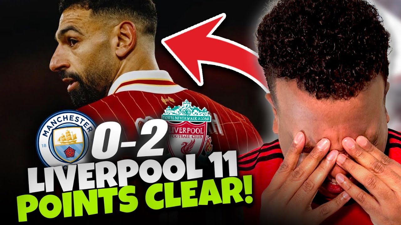 It's OVER. It’s Liverpool’s TITLE! 😡| Man City 0-2 Liverpool