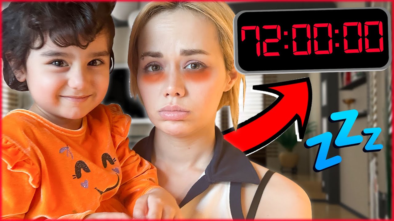 72 SAAT SAAT UYUMAMA CHALLENGE !! @Prenses Öykü