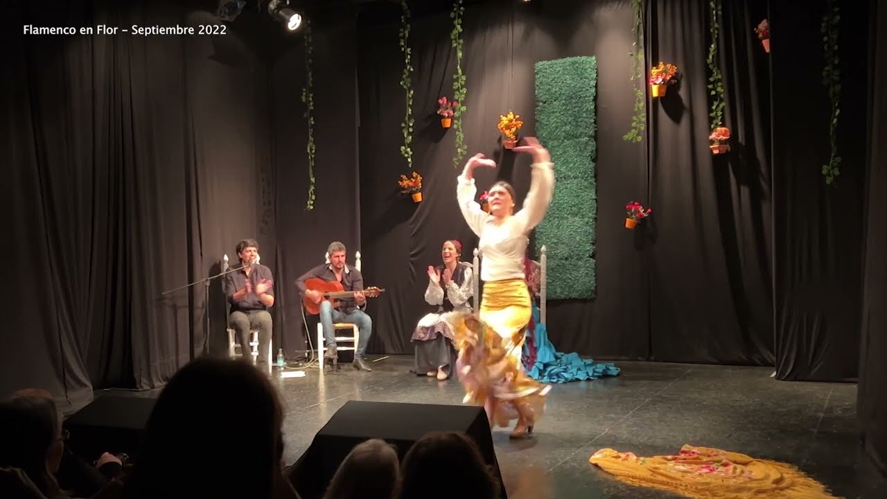ALEGRIAS con manton (Flamenco en Flor)