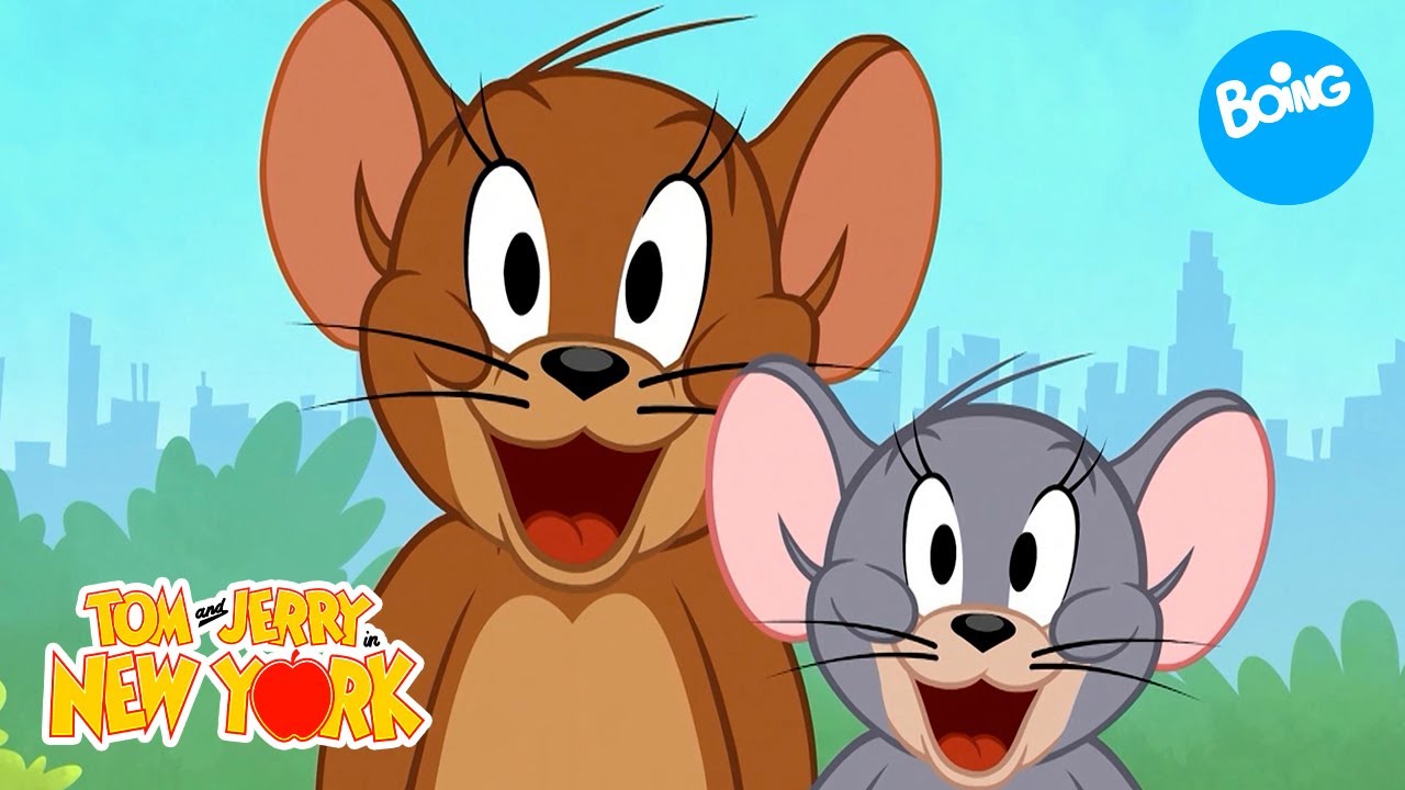 Megamaratón de Tom y Jerry en Nueva York | ¡Loca persecución en Nueva York! | Boing
