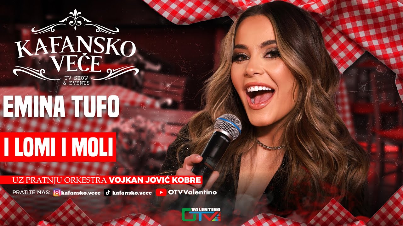 EMINA TUFO - I LOMI I MOLI | UZIVO | (ORK. VOJKANA JOVICA KOBRE) | 2025 | KAFANSKO VECE