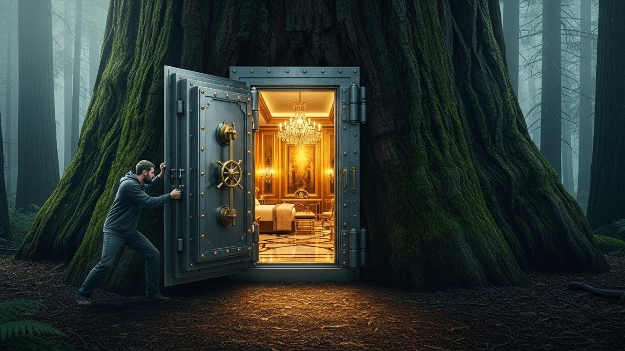 No One Believed What’s Under This Tree Building My Impossible Dream Bunker (ASMR)