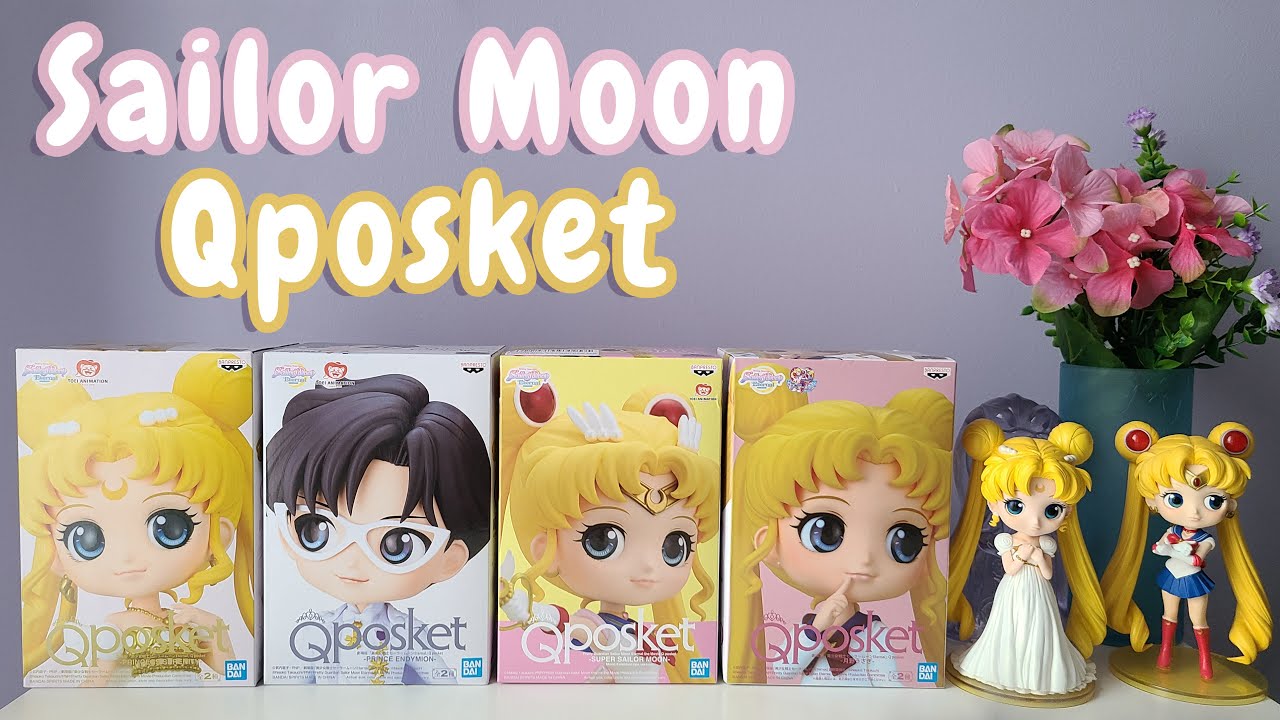 Sailor Moon Q Posket Unboxing | Princess Serenity Prince Endymion, Tsukino Usagi & Super SailorMoon