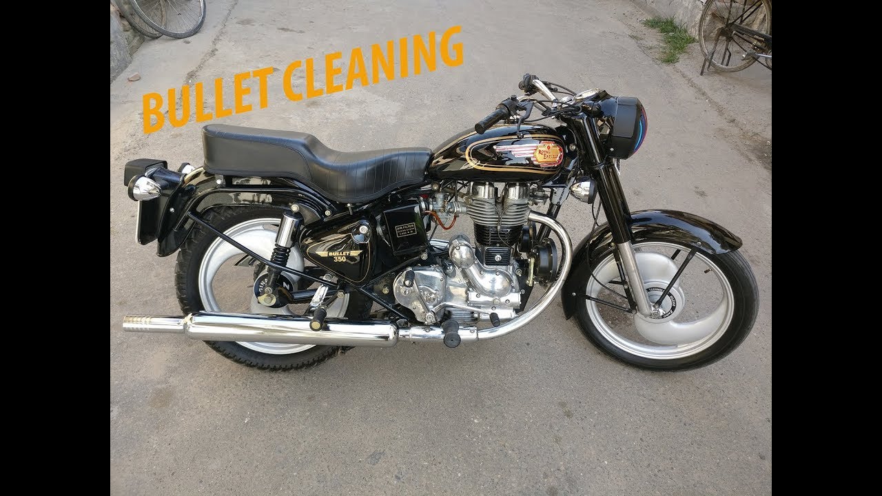 old royal enfield standard bullet 350 cleaning