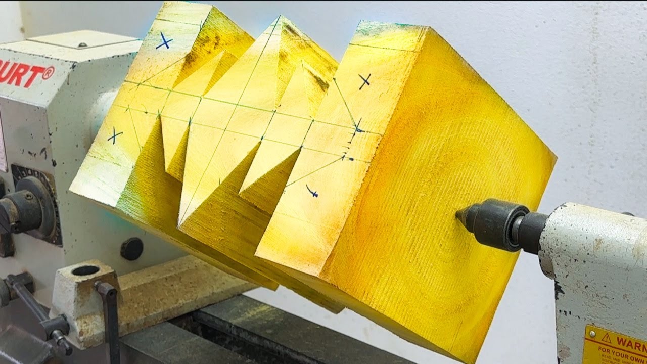 Amazing Woodturning ART - Smart Thinking Skills Craftsmen!! Few People Know, Infinitely Pruned Wood