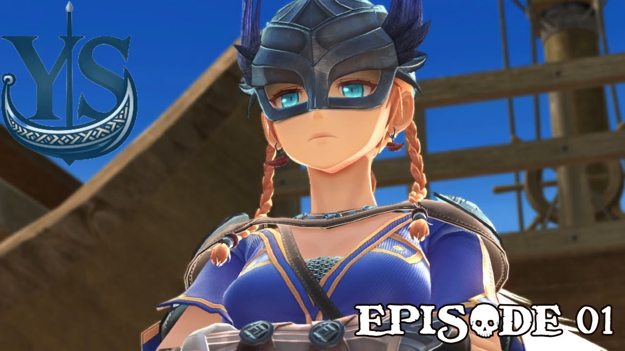 Давайте сыграем в Ys X: NORDICS (вслепую) - эпизод 1 - О, капитан, мой капитан!