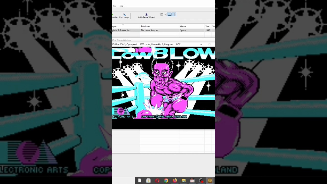 Low Blow [MS DOS] Intro on IBM PC Speaker {YouTube 