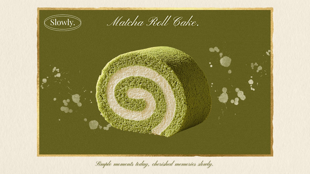 Matcha Roll Cake. | Chill Lofi for Study & Relaxing