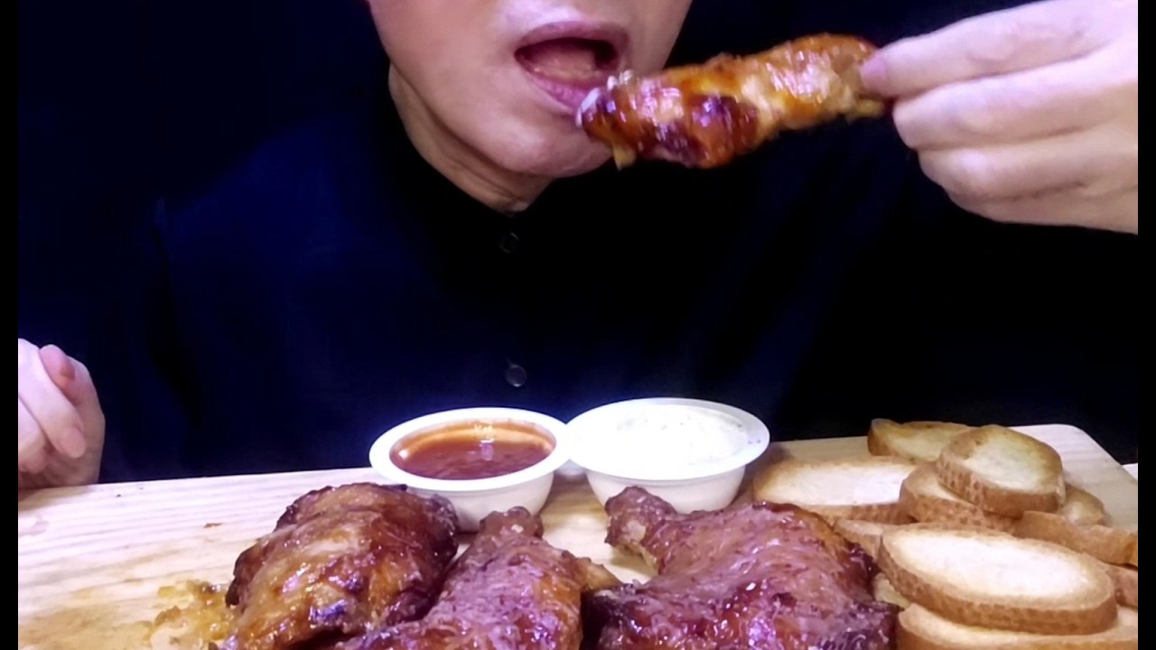 ASMR MUKBANG, CHICKEN STEAK, 치킨 스테이크#mukbang #먹방 #chicken #eating #asmr