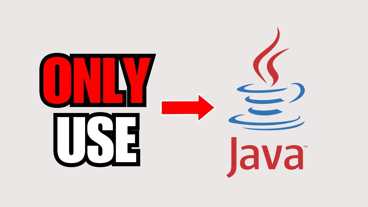 Используйте Java для всего