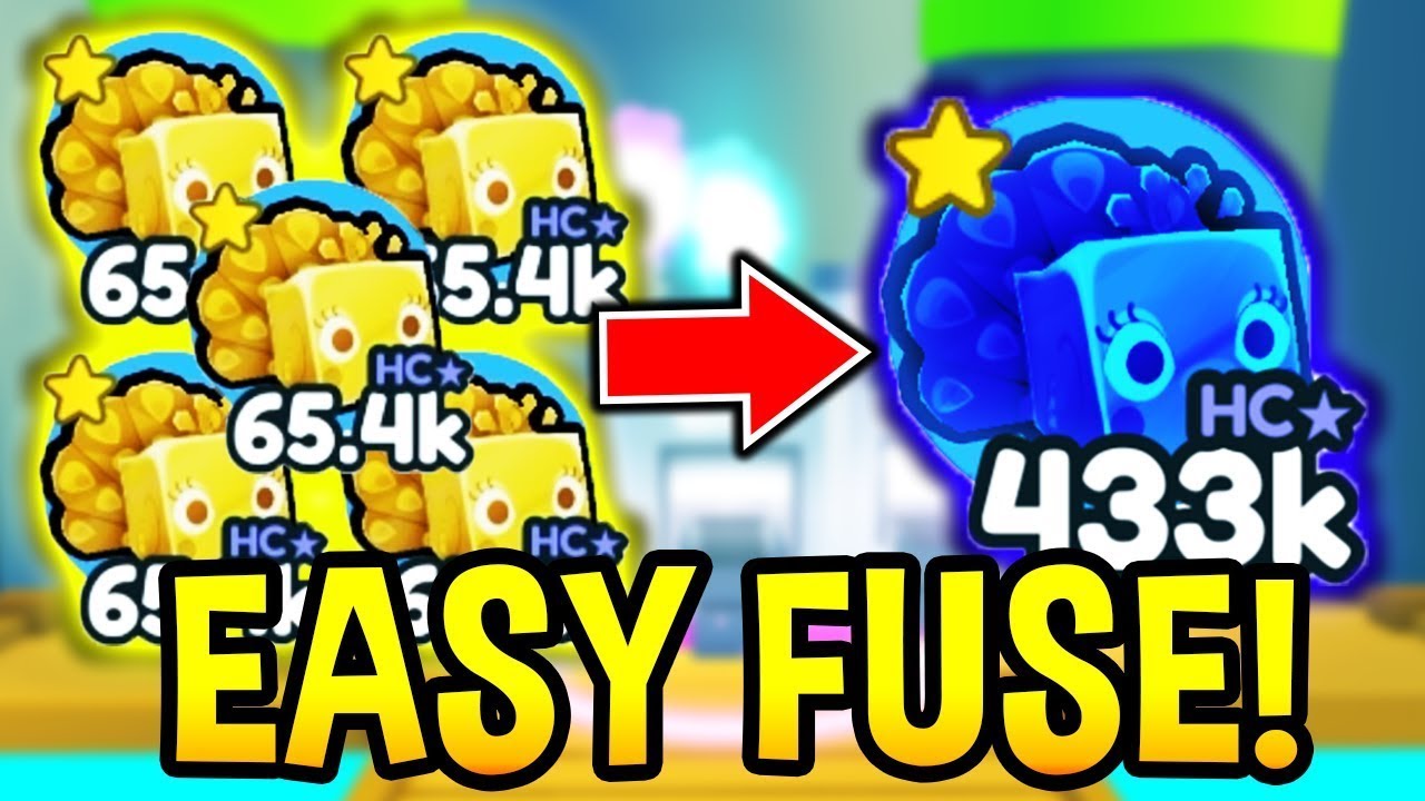 THE BEST FUSING METHODS IN THE NEW HARDCORE MODE (Pet Simulator X)