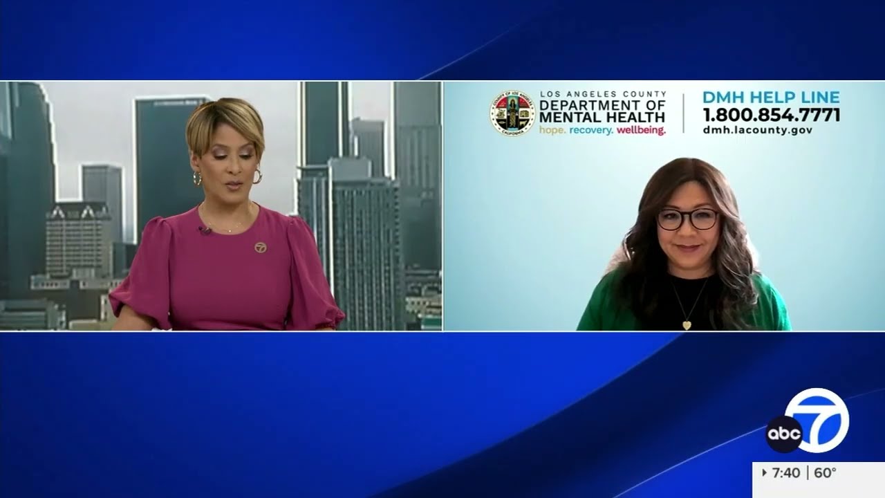 Dr. Wong's KABC-TV Interview on Mental Health Awareness Month (5/29/2024)