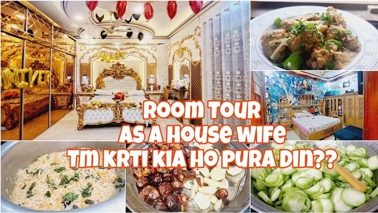 khuaboo Ka Room || As a House wife TM KRTI KIA HO PURA DIN?? || 10 min recipes ||