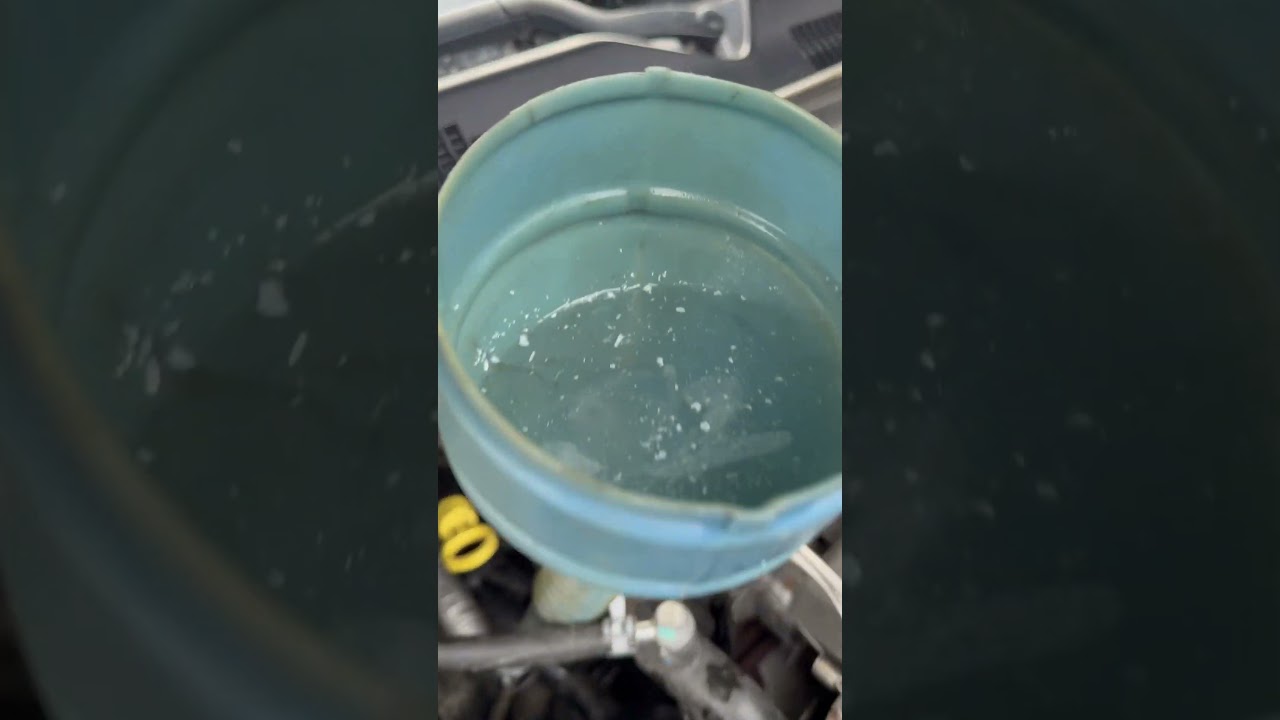 2018 ram 2500 6.7 Cummins heater core flush ( part 2 ) was flushed with distilled water at the end