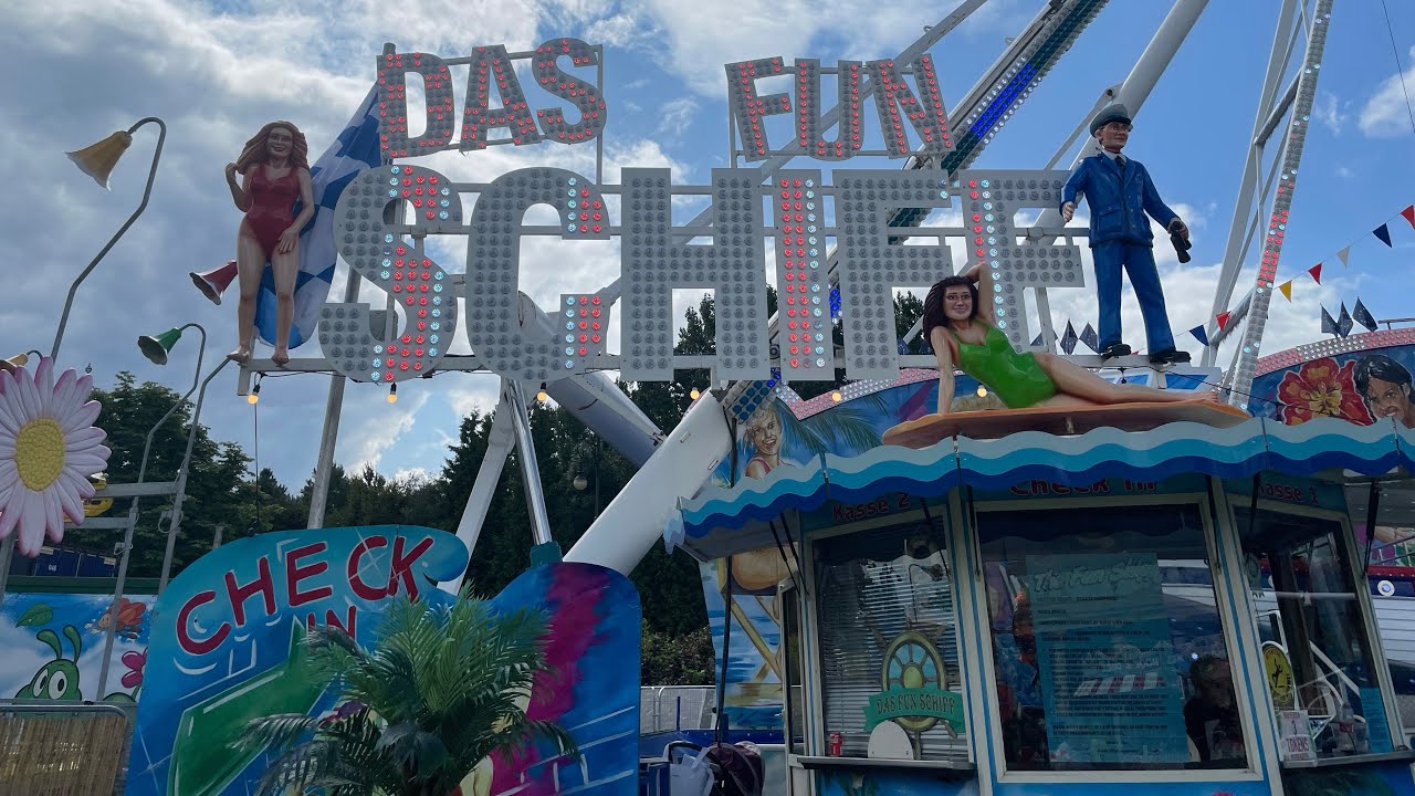 Das Fun Schiff (Stokes) Mounted On Ride Trafford Centre Summer Social 2021