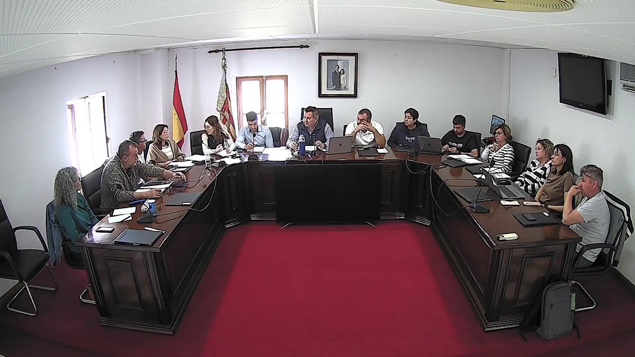 Ple extraordinari de l’Ajuntament de Guadassuar - 30/04/2025