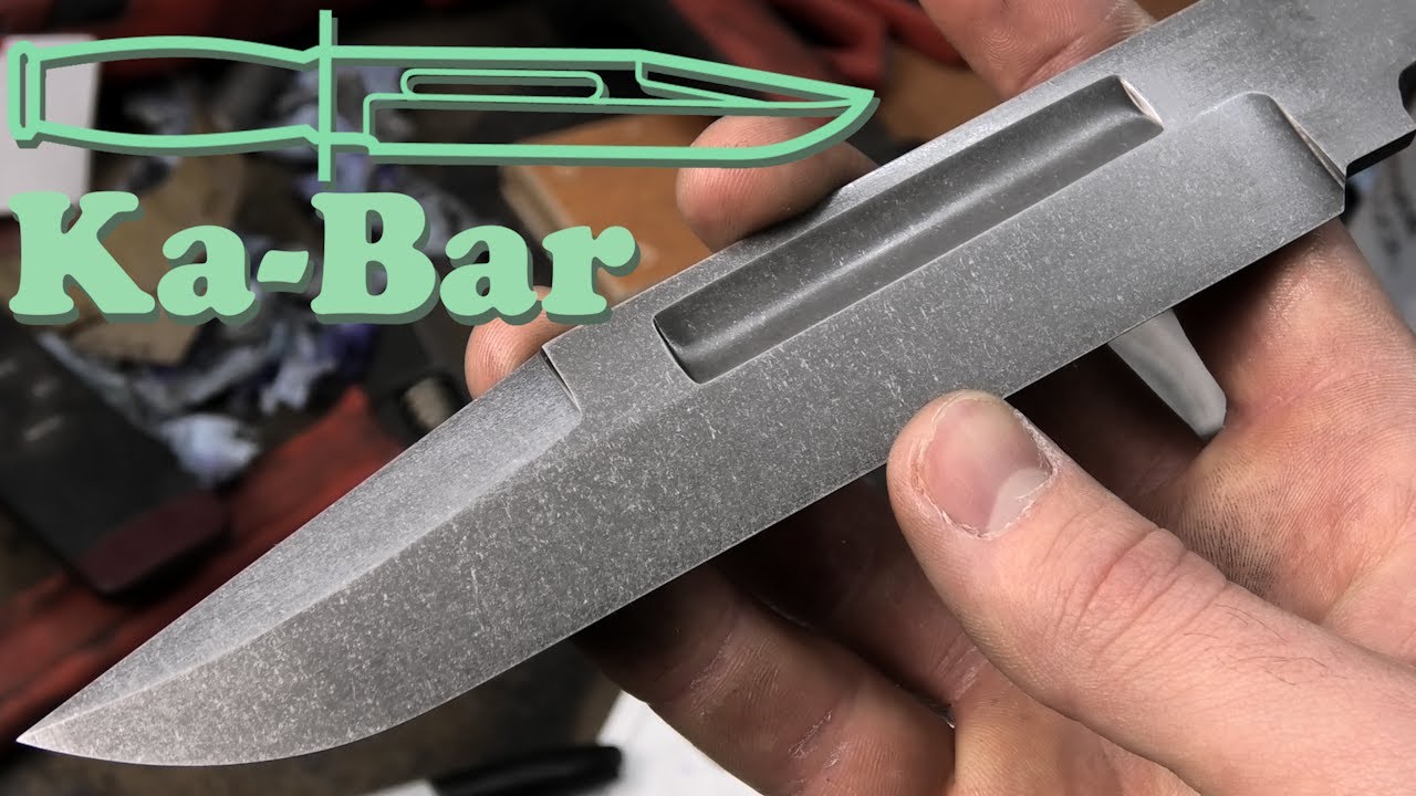 Making A WW2 Ka-Bar Knife!! Part 1
