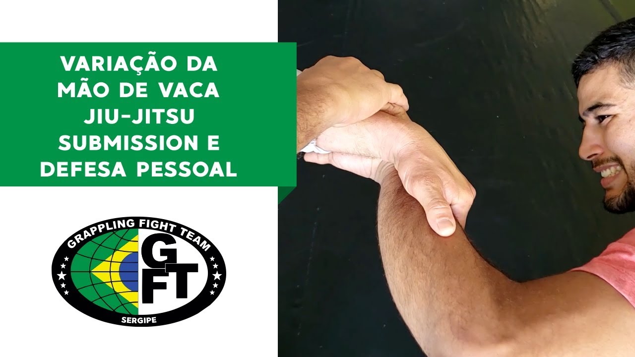 Variação da Mão de Vaca no Jiu-jitsu, Submission e Defesa Pessoal #defesapessoal