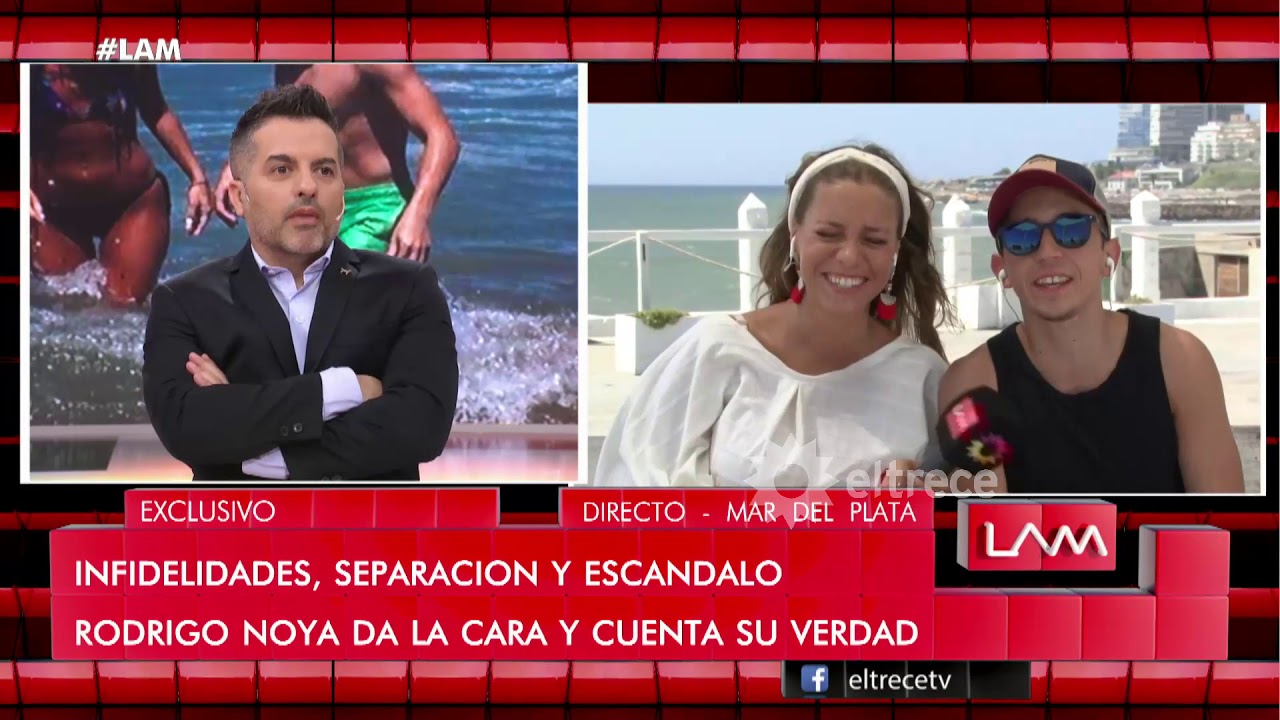 Rodrigo Noya en medio de la separación y un nuevo romance