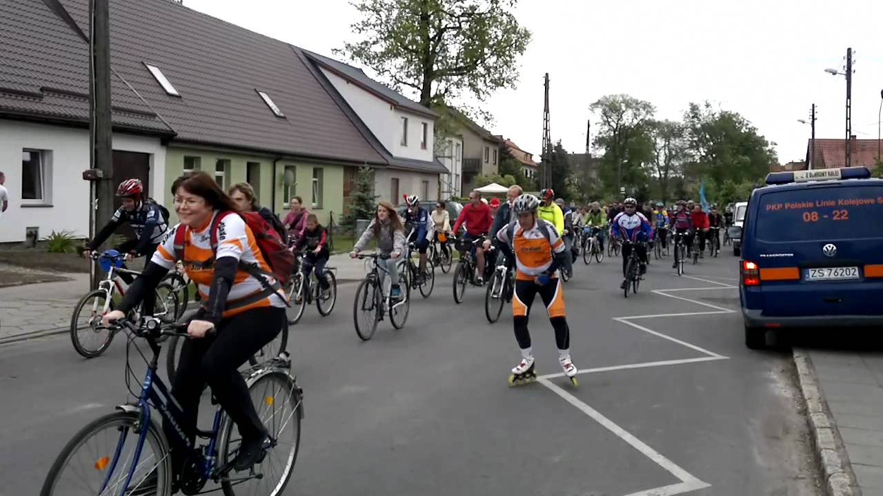 Masowy Przejazd Rowerowy W Stargardzie Szczecińskim