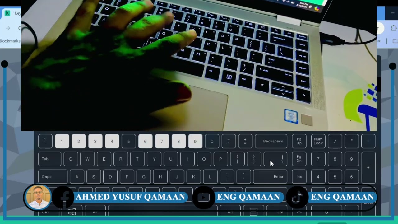 Intaad laptopka Kala bixin meesha aad ka iibsaday iska tijaabi dhamaan Keyboard ka